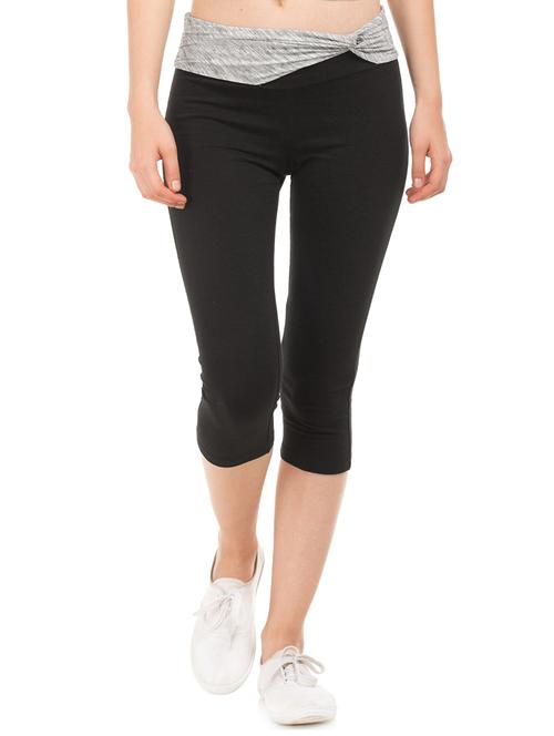 mid rise sports capri - 17666918 - Very Small Image - 1