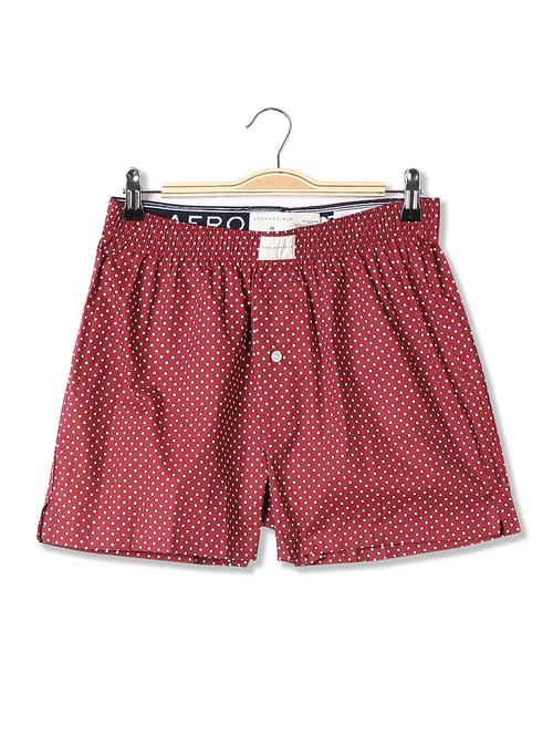 red printed boxer - 17667036 - Very Small Image - 1