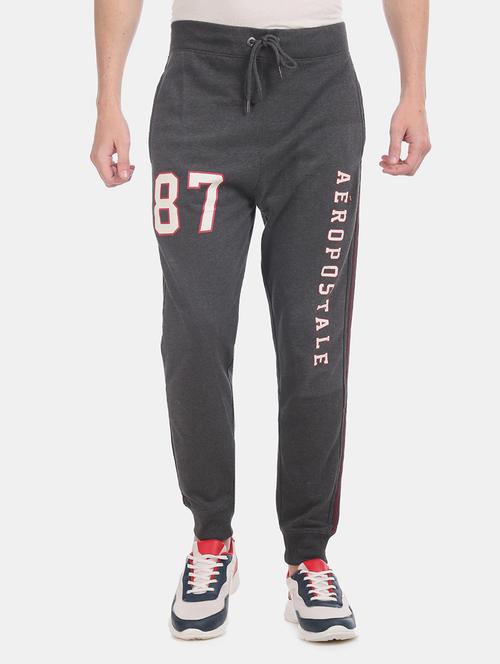 grey printed jogger - 17667251 - Very Small Image - 1