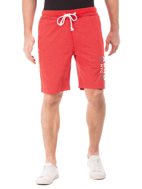 red printed bermuda short - 17667279 - Very Small Image - 1