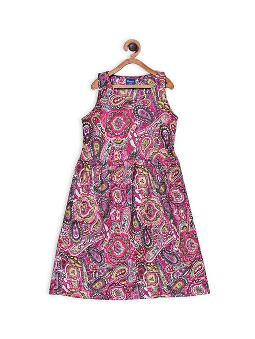 pink paisley frock - 17668145 - Very Small Image - 1