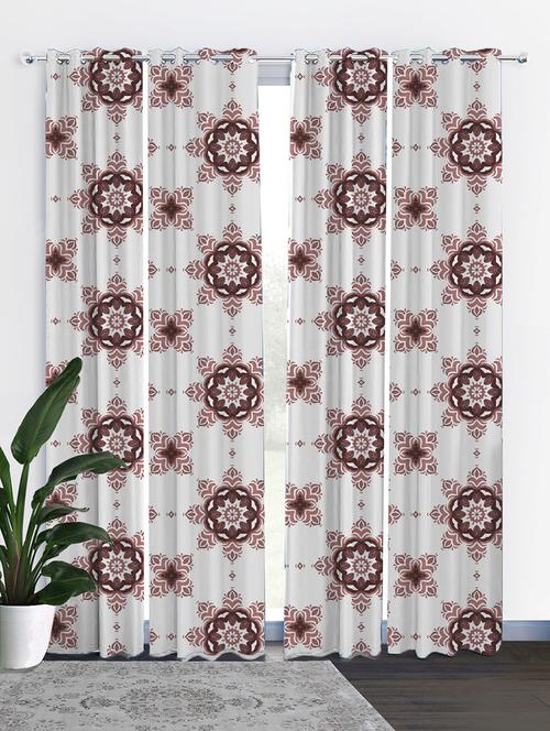 single set of modern flower - xl curtain - 17669519 - Very Small Image - 1