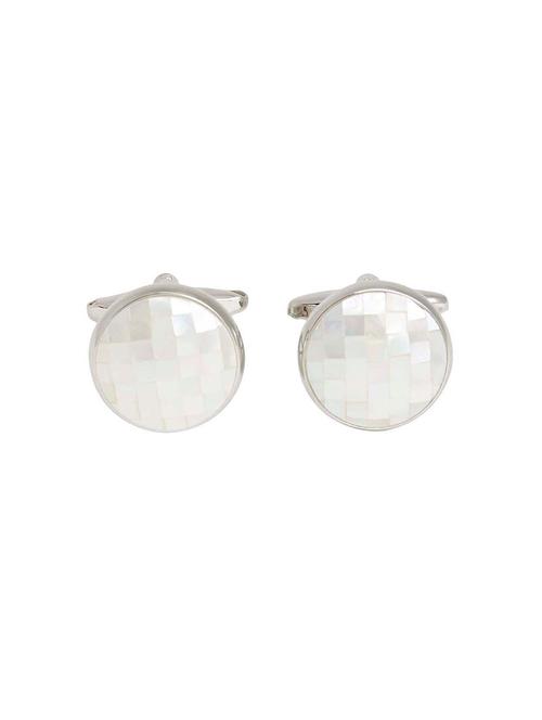 silver metal cufflink - 17669590 - Very Small Image - 1