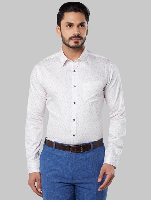 white striped formal shirt - 17670793 - Very Small Image - 1