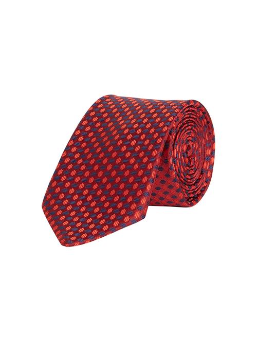 red polyester tie - 17671371 - Very Small Image - 1