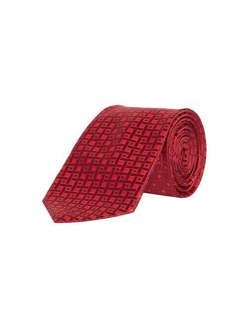 red silk blend tie - 17671375 - Very Small Image - 1