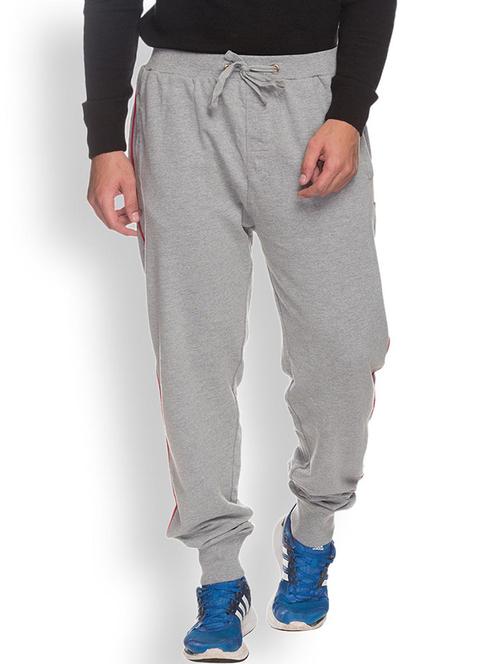 grey side taped jogger - 17671390 - Very Small Image - 1