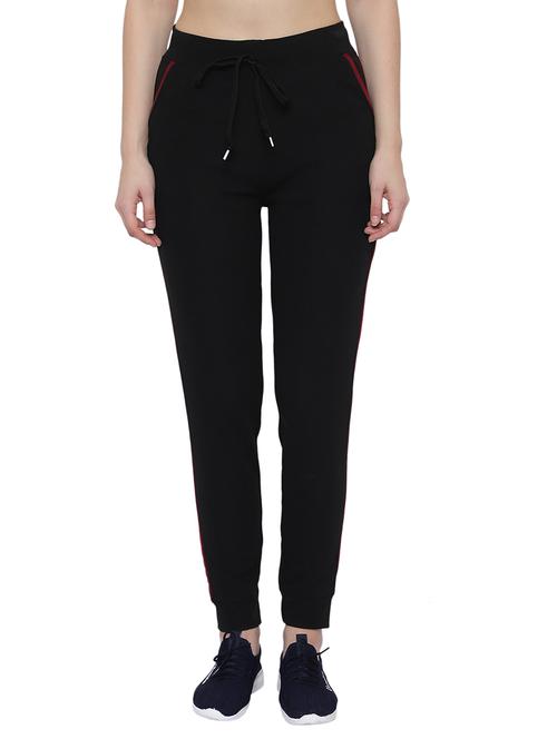 drawstring waist solid track pant - 17672144 - Very Small Image - 1