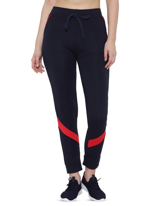 drawstring waist solid track pant - 17672150 - Very Small Image - 1