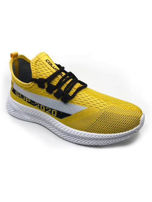 yellow lace up sport shoe - 17672277 - Very Small Image - 1