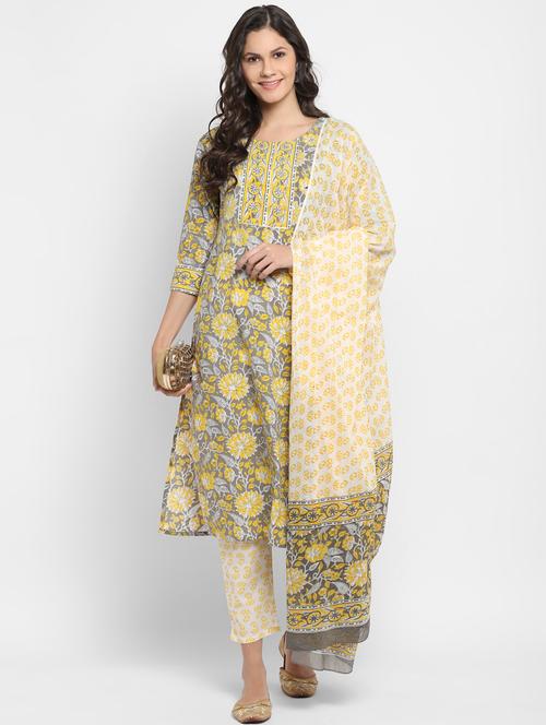 floral print suit set - 17673125 - Very Small Image - 1