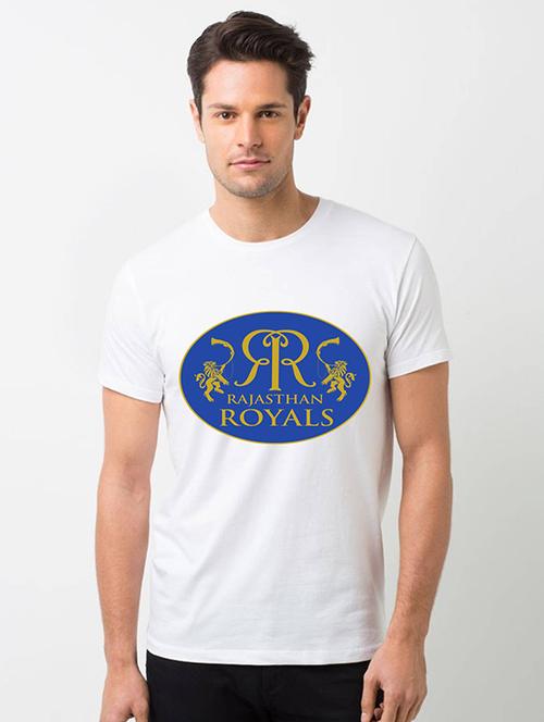 rajasthan royals printed t-shirt - 17673442 - Very Small Image - 1