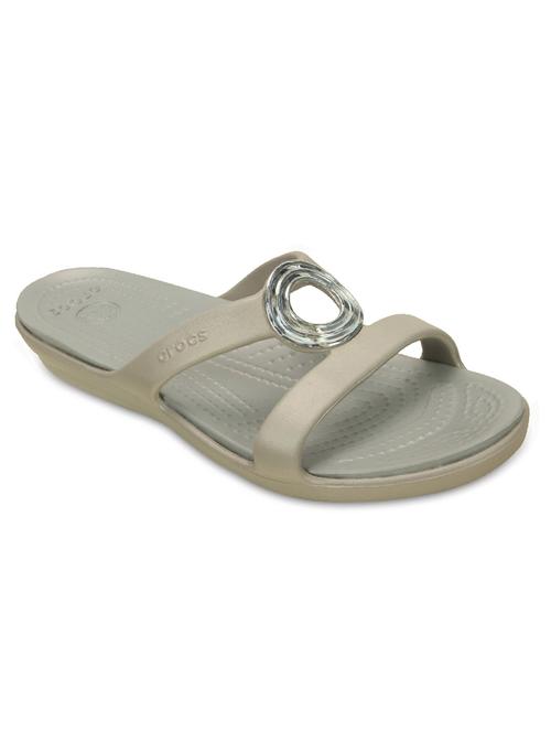 grey croslite slip on sandals - 17674619 - Very Small Image - 1