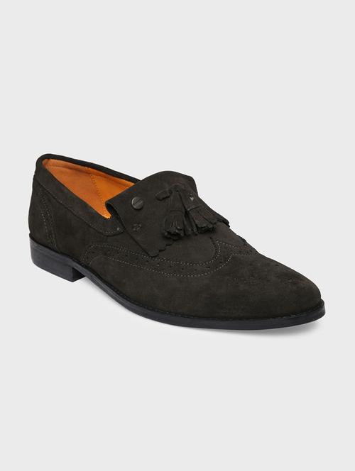 brown leather slip on loafers - 17675507 - Very Small Image - 1
