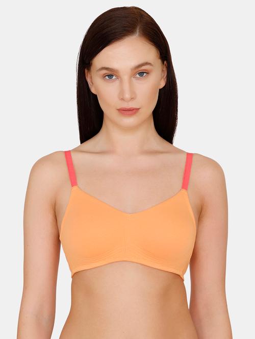 orange cotton tshirt bra - 17675607 - Very Small Image - 1