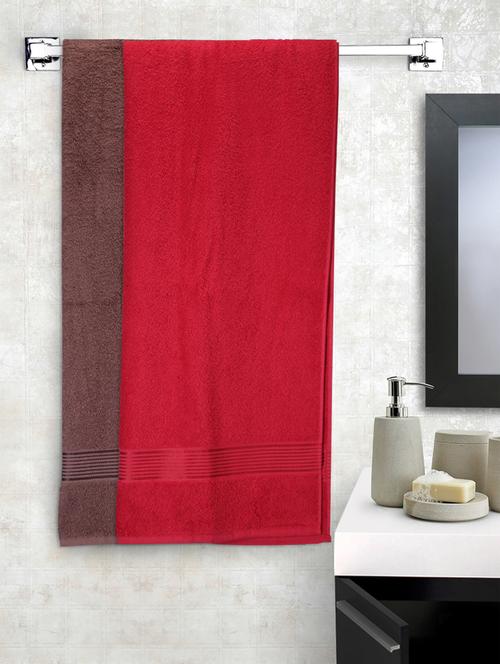 lorena 100% cotton super-soft terry towels -2pc bath towel (d`ross) solid-multi - 17677753 - Very Small Image - 1
