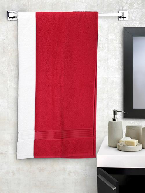 lorena 100% cotton super-soft terry towels -2pc bath towel (d`ross) solid-multi - 17677756 - Very Small Image - 1