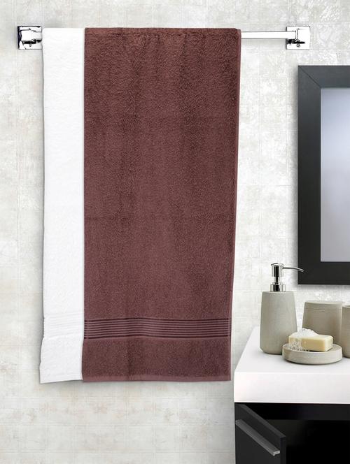 lorena 100% cotton super-soft terry towels -2pc bath towel (d`ross) solid-multi - 17677773 - Very Small Image - 1