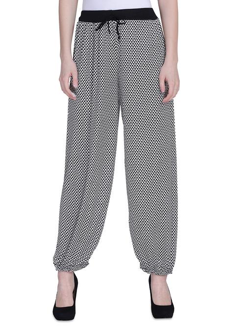 geometric printed harem - 17678982 - Very Small Image - 1