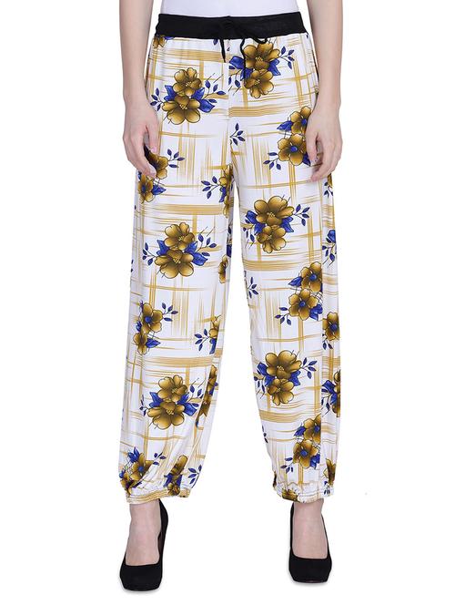 floral printed harem - 17678984 - Very Small Image - 1