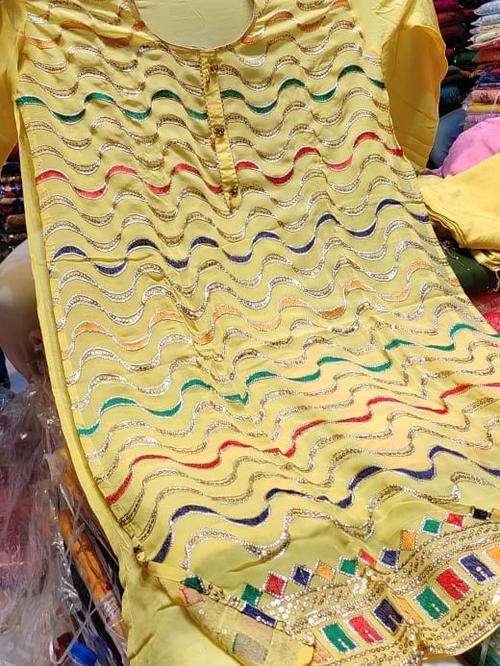 yellow unstitched suit - 17679020 - Very Small Image - 1