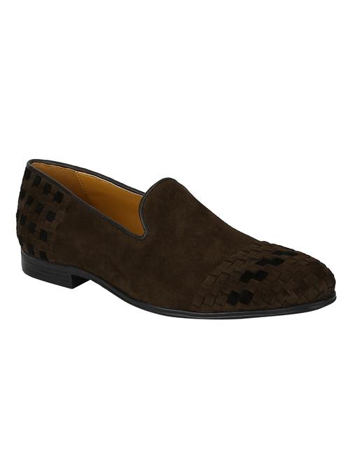 brown colored slip on loafer - 17679029 - Very Small Image - 1