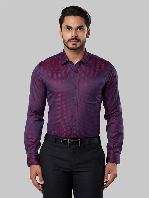 red self design formal shirt - 17679095 - Very Small Image - 1