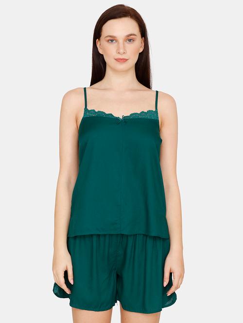 solid nightwear shorts set - 17679150 - Very Small Image - 1