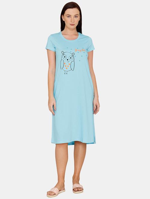 graphic printed sleepshirt - 17680142 - Very Small Image - 1