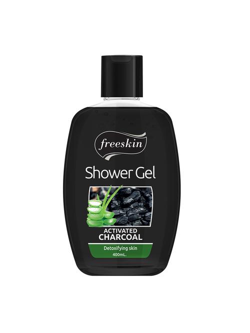 freeskin charcoal shower gel, 400ml - 17680501 - Very Small Image - 1