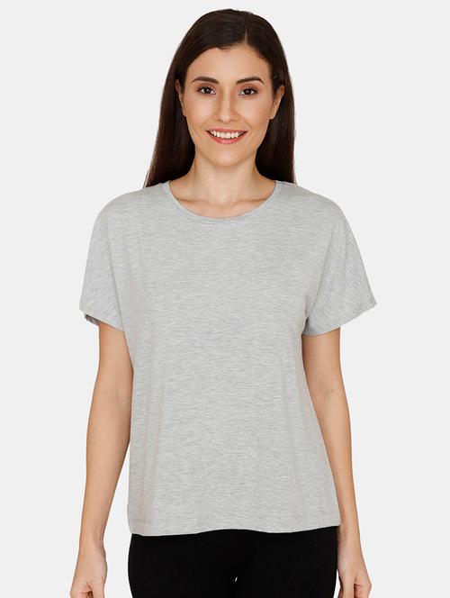 round neck solid tee - 17680514 - Very Small Image - 1