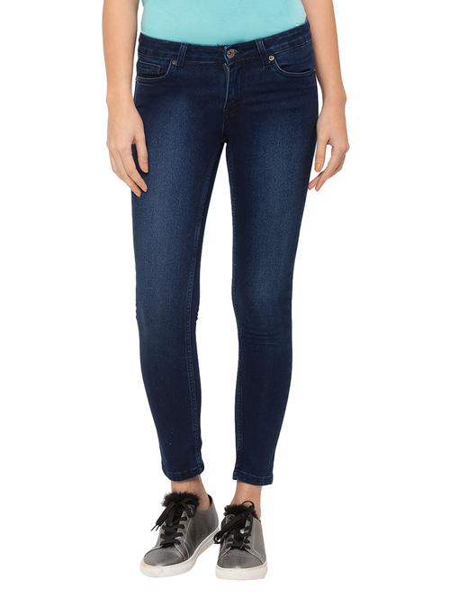 mid rise stone washed jeans - 17680520 - Very Small Image - 1