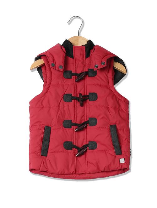 red polyester regular jackets - 17682215 - Very Small Image - 1