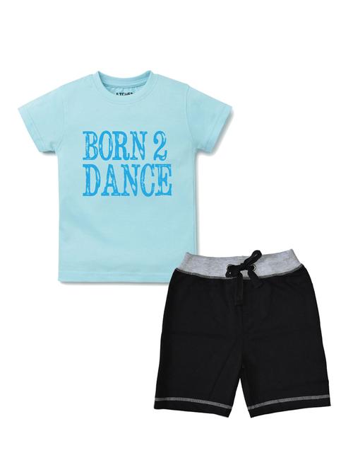 multi colored cotton shorts set - 17683773 - Very Small Image - 1