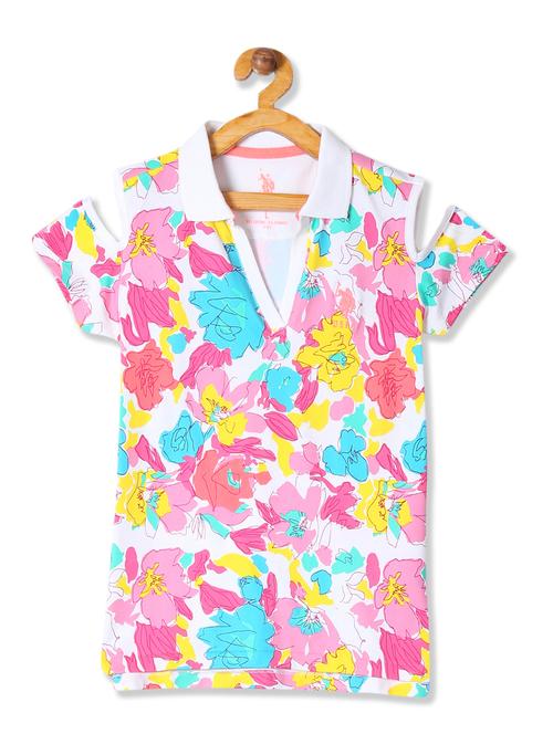 multi colored cotton printed tee - 17685969 - Very Small Image - 1