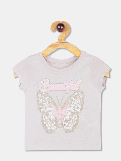 brown cotton regular tee - 17686458 - Very Small Image - 1