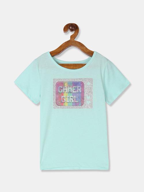 blue cotton top - 17686489 - Very Small Image - 1