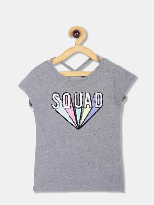 grey cotton top - 17686632 - Very Small Image - 1