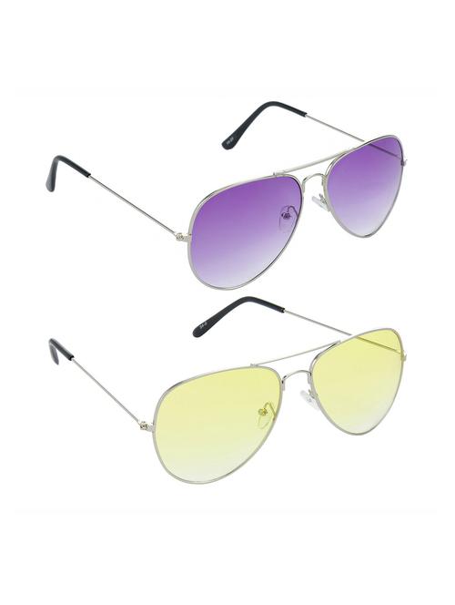 non polarized lens new stylish & eye protection sunglasses combo goggles latest model optical shades chasma for men & women - 17688243 - Very Small Image - 1