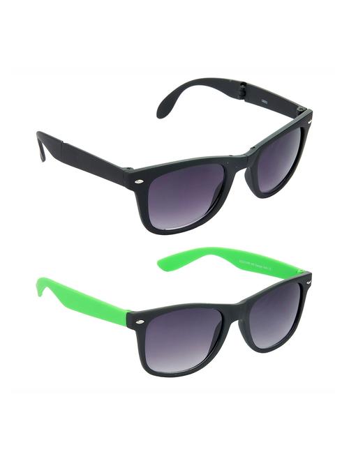 non polarized lens new stylish & eye protection sunglasses combo goggles latest model optical shades chasma for men & women - 17688280 - Very Small Image - 1