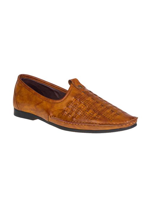 brown slip on mojari - 17689188 - Very Small Image - 1