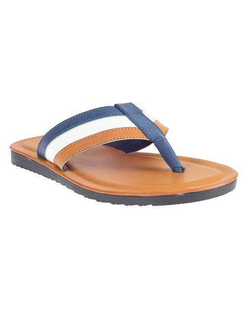 tan toe separator slipper - 17689469 - Very Small Image - 1