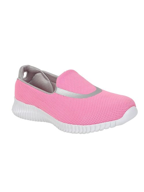 pink mesh slip on sports shoes - 17690043 - Very Small Image - 1