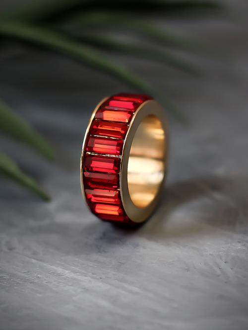 red metal finger ring - 17690455 - Very Small Image - 1
