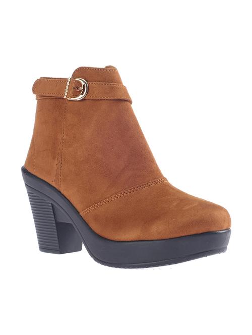 tan slip on boot - 17690658 - Very Small Image - 1