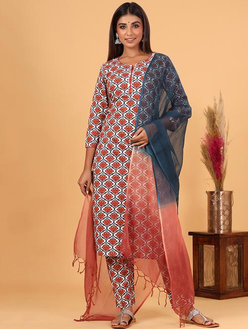 printed suit set - 17691728 - Very Small Image - 1