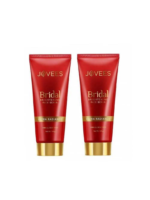 jovees herbal pack of 2 bridal brightening face scrub - 17692120 - Very Small Image - 1