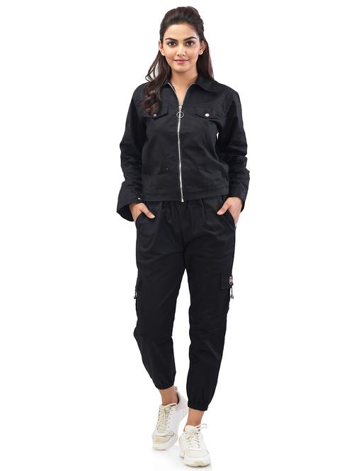 solid top with trouser set - 17692942 - Very Small Image - 1