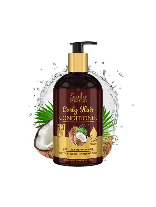 spantra curly hair conditioner, 300ml - 17693037 - Very Small Image - 1