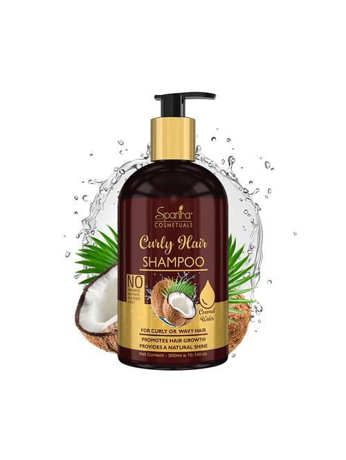 spantra curly hair shampoo, 300ml - 17693046 - Very Small Image - 1